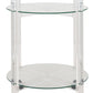 Jules 2 Tier Acrylic Bar Cart
