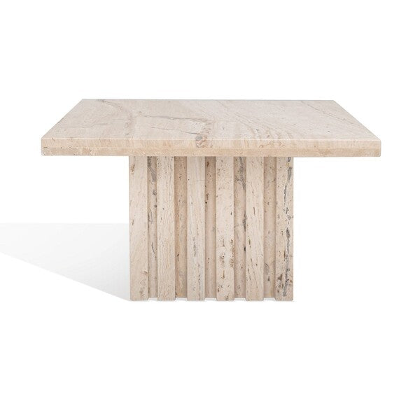 Olivia Square Marble Accent Table