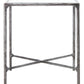 Jessa Forged Metal Square End Table