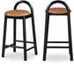 Calvin Vegan Leather Counter Stool