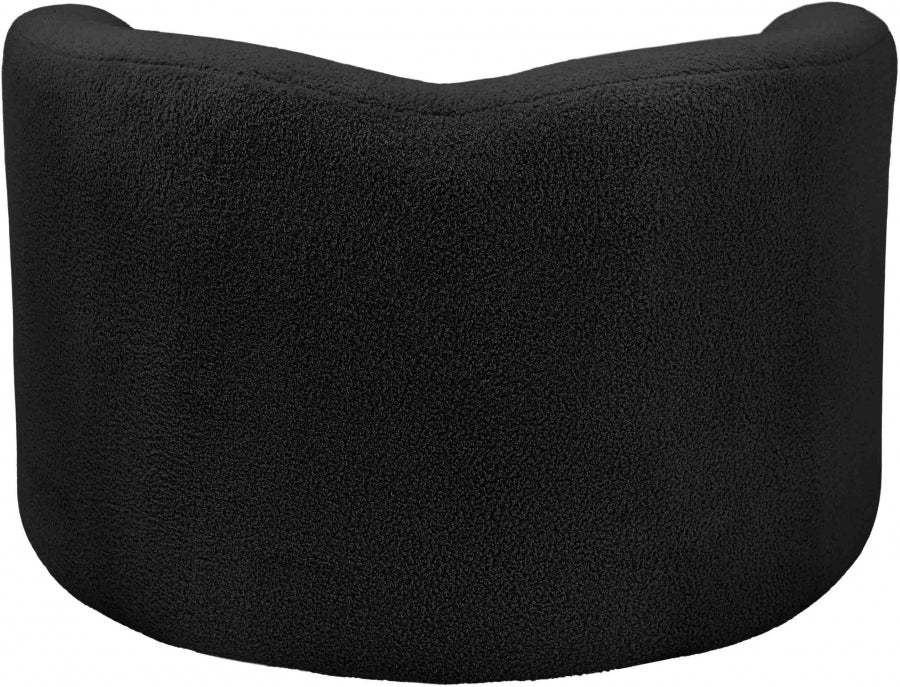 Kali Faux Shearling Teddy Fabric Chair