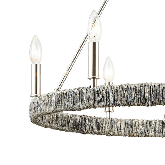 CANDELABRO ABACA 27''