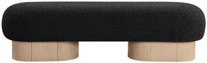 Robertson Boucle Fabric Bench