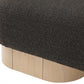 Robertson Boucle Fabric Bench