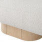 Robertson Boucle Fabric Bench
