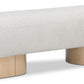 Robertson Boucle Fabric Bench