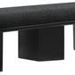 Wilshire Boucle Fabric Bench