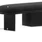 Wilshire Boucle Fabric Upholstered Bench