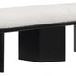 Wilshire Boucle Fabric Bench