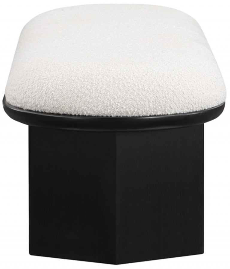 Wilshire Boucle Fabric Upholstered Bench