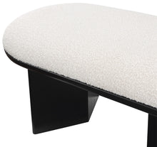 Cargar imagen en el visor de la galería, Wilshire Boucle Fabric Bench
