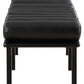 Landon Vegan Leather Upholstered Bench