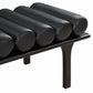 Landon Vegan Leather Upholstered Bench