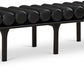 Landon Vegan Leather Upholstered Bench