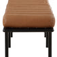 Landon Vegan Leather Upholstered Bench