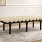 Landon Vegan Leather Upholstered Bench