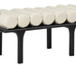 Landon Vegan Leather Upholstered Bench