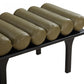 Landon Vegan Leather Upholstered Bench