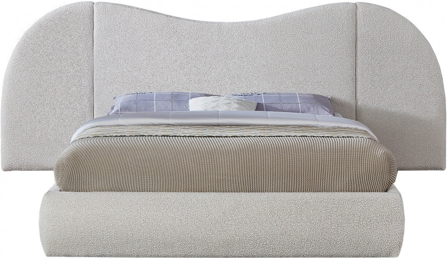 Everest Boucle Fabric Bed