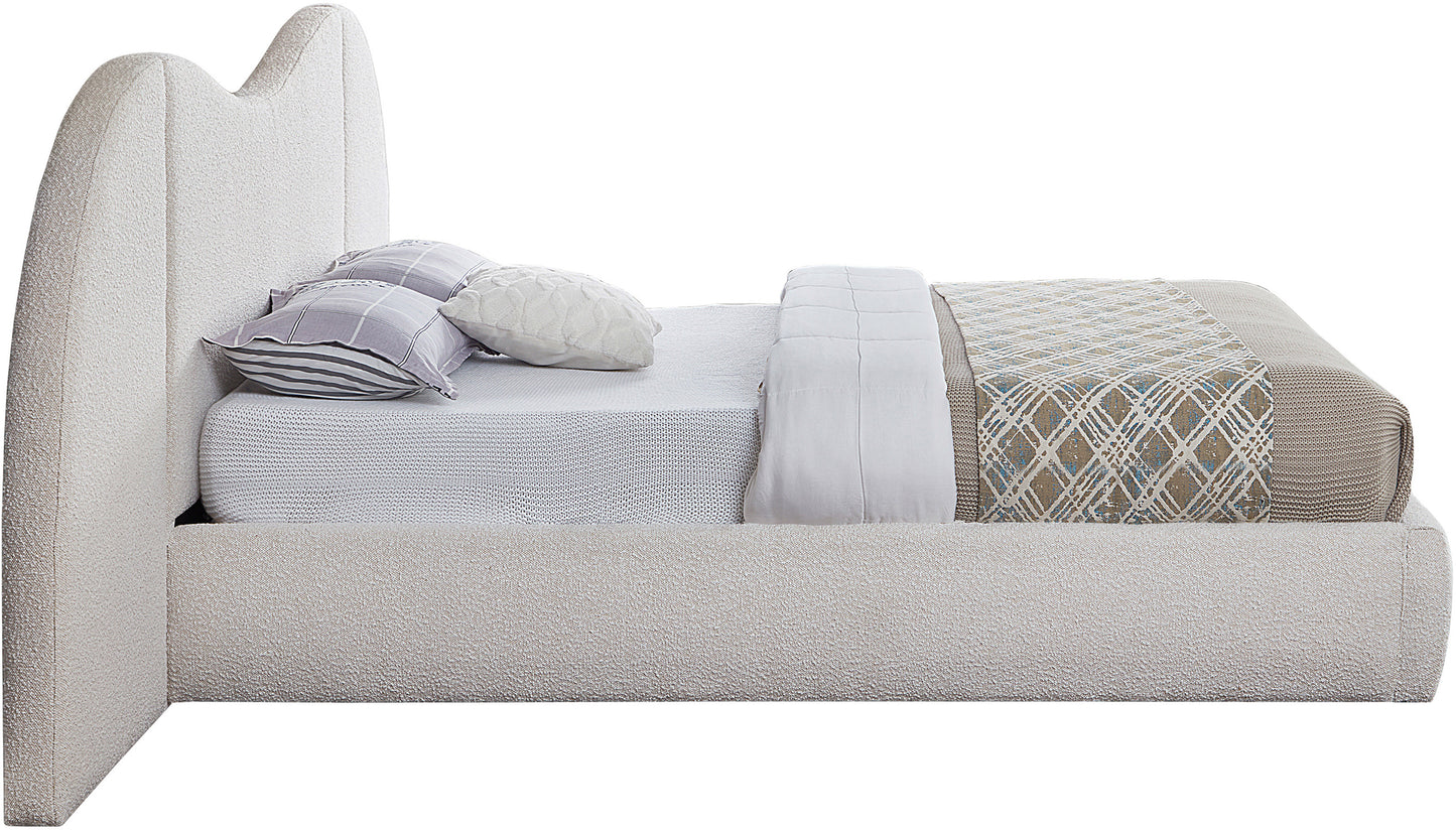 Everest Boucle Fabric Bed