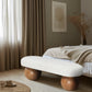 Bowie Boucle Fabric Bench