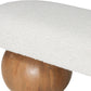 Bowie Boucle Fabric Bench