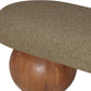 Bowie Boucle Fabric Bench