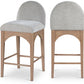 Waldorf Chenille Fabric Counter Stools