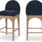 Waldorf Chenille Fabric Counter Stools