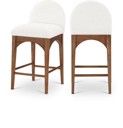 Waldorf Boucle Fabric Counter Stools