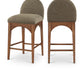Waldorf Boucle Fabric Counter Stools