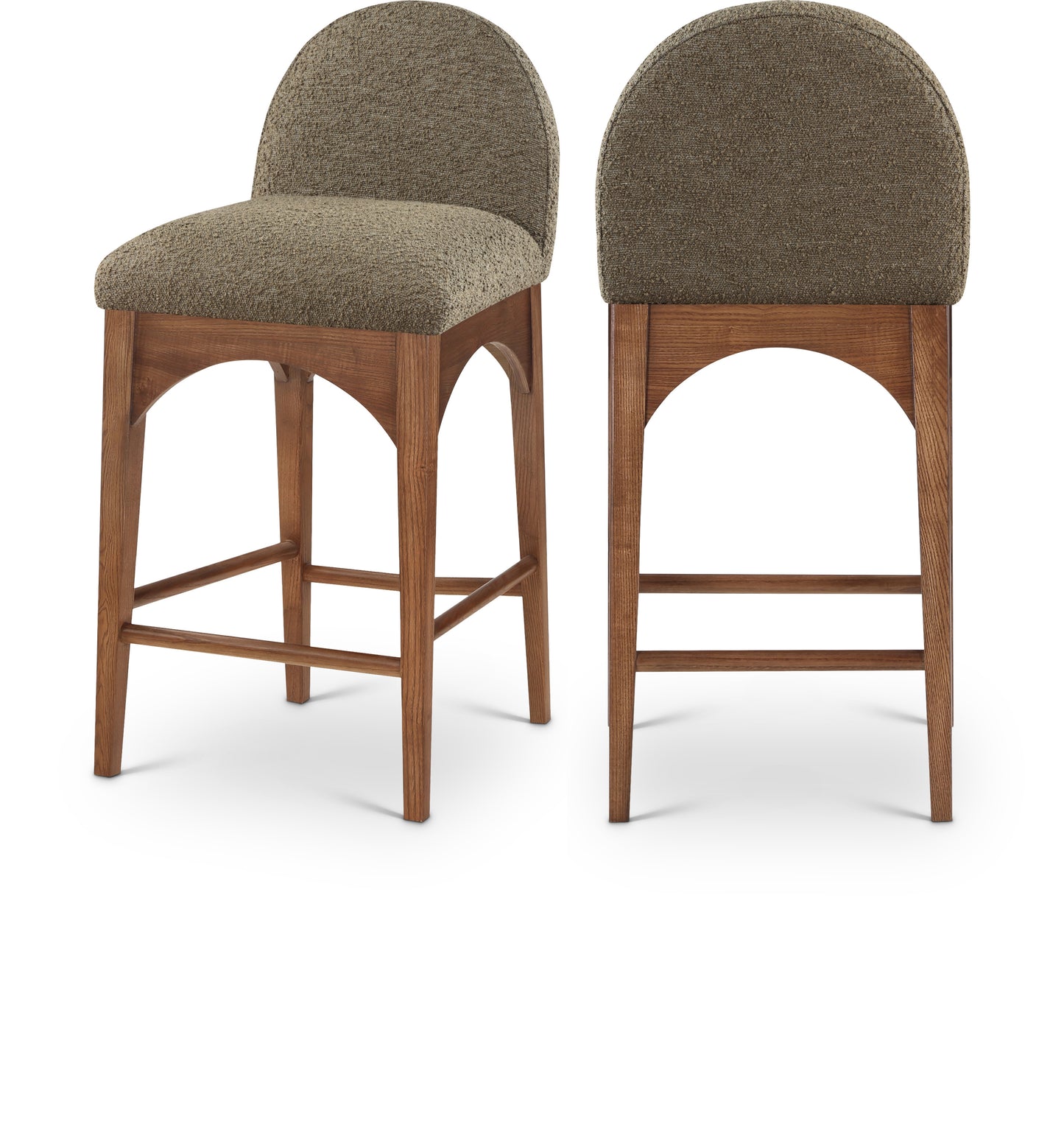 Waldorf Boucle Fabric Counter Stools