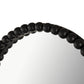 Baria Wooden Round Wall Mirror