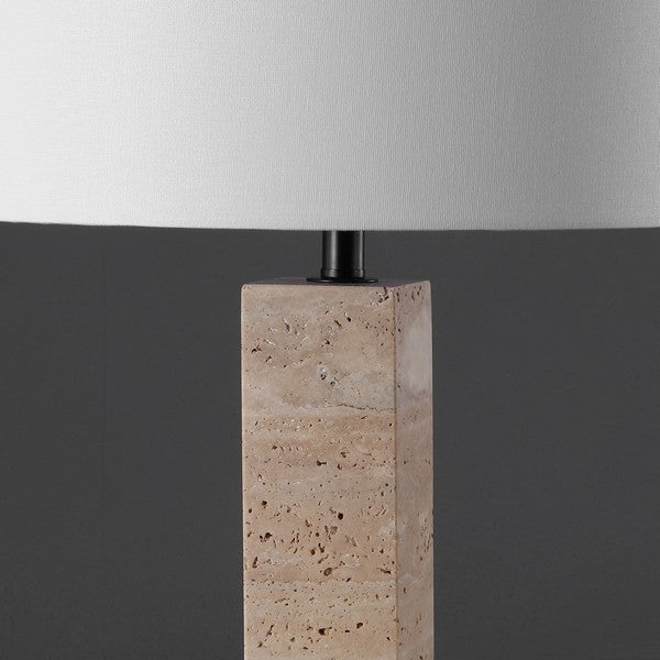 Hannabeth Travertine Table Lamp