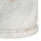 Valentia Tall Round Marble Accent Table