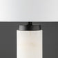 Sydni Alabaster Pillar Table Lamp