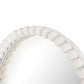 Baria Wooden Round Wall Mirror