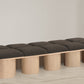 Pavilion Boucle Fabric 10pc. Modular Bench