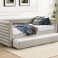 Beverly Vegan Leather Upholstered Twin Daybed