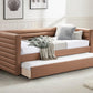 Beverly Vegan Leather Upholstered Twin Daybed
