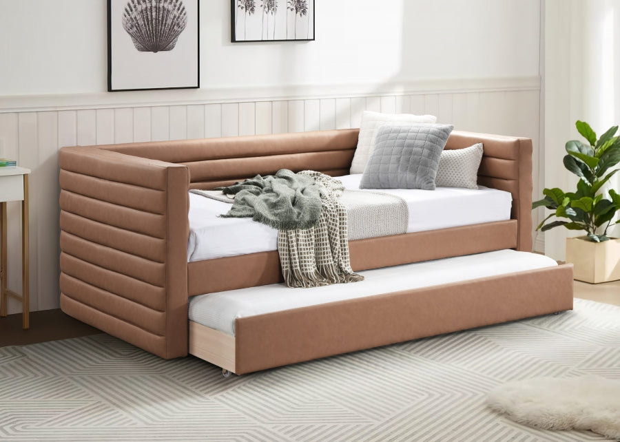 Beverly Vegan Leather Upholstered Twin Daybed