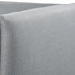 Colton Linen Textured Fabric Upholstered Twin Daybed
