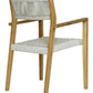 QUINN OUTDOOR DINING ARM CHAIR