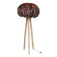 NUBA FLOOR LAMP BLACK AND RED