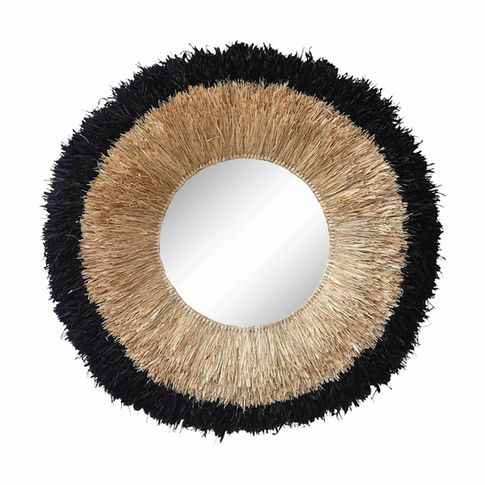 SUMBA MIRROR NATURAL AND BLACK