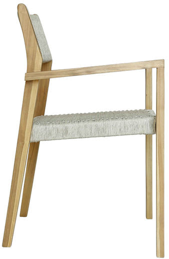 QUINN OUTDOOR DINING ARM CHAIR