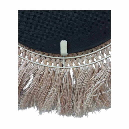 TIMOR OVAL MIRROR NATURAL