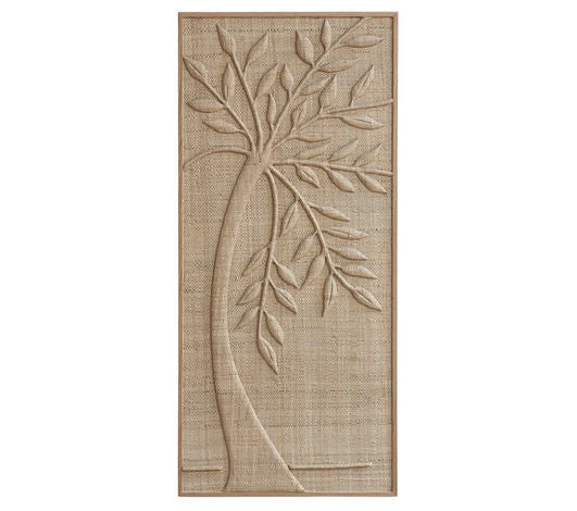 PALM LEFT WALL ART 22" X 50"