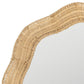 COOPER CLASSICS X ERIN GATES SCALLOPED LINDEN ROUND WALL MIRROR