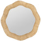 COOPER CLASSICS X ERIN GATES SCALLOPED LINDEN ROUND WALL MIRROR